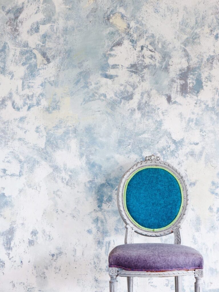 chalk paint Annie Sloan frottage